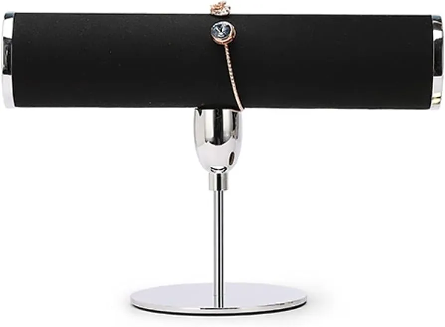 Watch Jewelry Storage Rack physical treasury (Color : Black, Size : Scode) (Black Scode) Bracelet and Necklace Display Stand Metal Wind Display Props Display Bracelet 