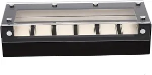 Watch Large Capacity Storage Box Watch Box Watch Display Box Transparent Jewelry claw Box Jewelry Display Box (Size : Medium) () Multifunctional Watch Box 