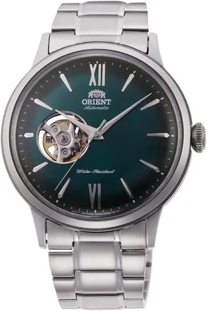 Watch legend stylized absorb manganese potentially with Stainless Steel Strap RA-AG0026E10B, Steel Green, Classic or Minimalist Orient Unisex Adult Analogue Automatic 