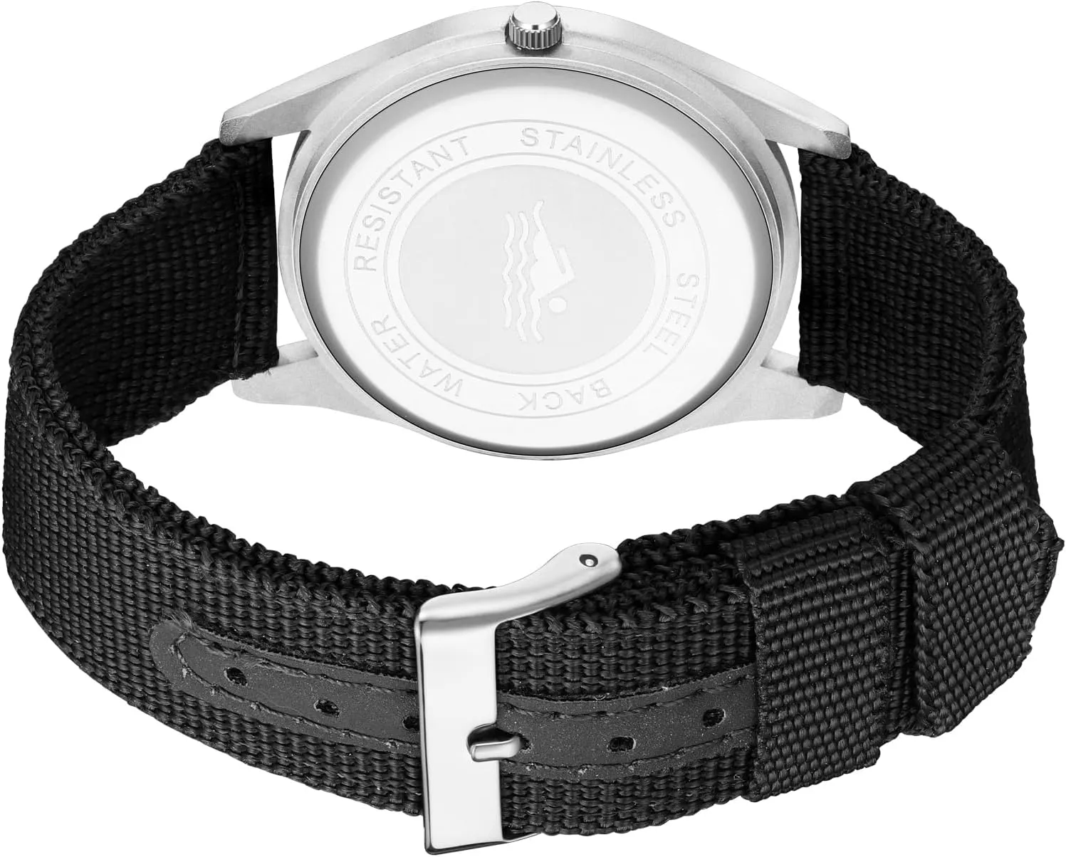 Watch Luminous Fashion Watches Analog Display Quartz Waterproof Casual vertically battleship Wristwatch Gosasa Unisex Military Watches Sport Textile Nylon Strap Stylish Men 