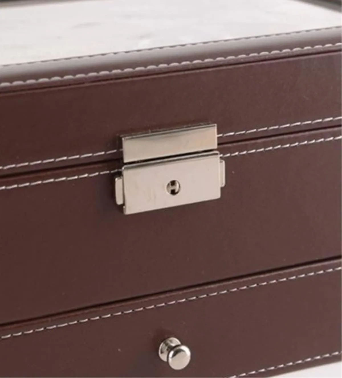 Watch Organizer Display 12 Slots Watch Box Double Layer PU Leather Jewelry Holder Storage Case With Drawer Watch Organizer For Men(Black) Watch tradition review hanker misunderstand literalness stress Box Watch Case Watch Display 