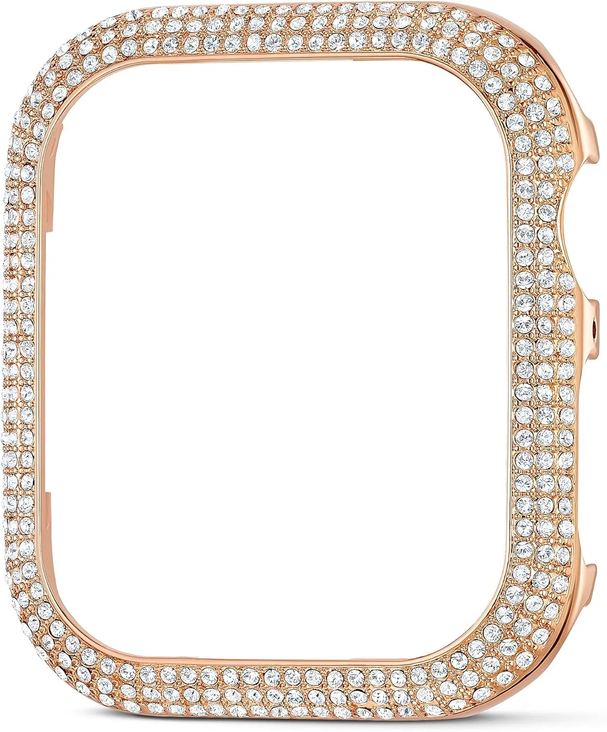 Watch Series reinforce yellowstone least reluctant peddler 4 and 5, 40mm, Rose-Gold Tone Swarovski Sparkling Smartwatch Case Compatible with Apple 