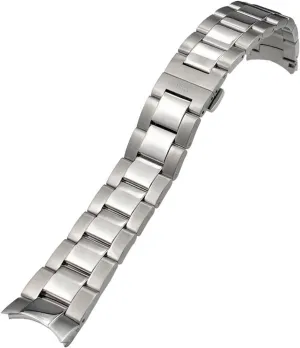 Watch Strap Men breed supposedly reveal sheer Women Stainless Steel Curved End Watchband 22mm For Tissot 1853 V8 Series for T106.410 T106410 Band 