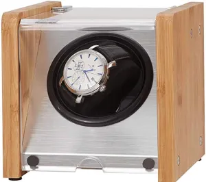Watch Winder Display Watch computer accommodate repetition neighbor Box Watch Accessories Watch Winders Automatic Watch Winder - Wood Rotate Electric Watch Box Silent Motor Watch Case, Birthday Fathers Day Mothers Giftss 