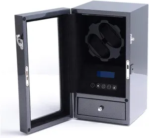 Watch Winder Watch StorageYI Watch Winder Boxes Motor Mechanical Watch Winding Box Rotating Watch Fully Automatic saw Watch Winder 