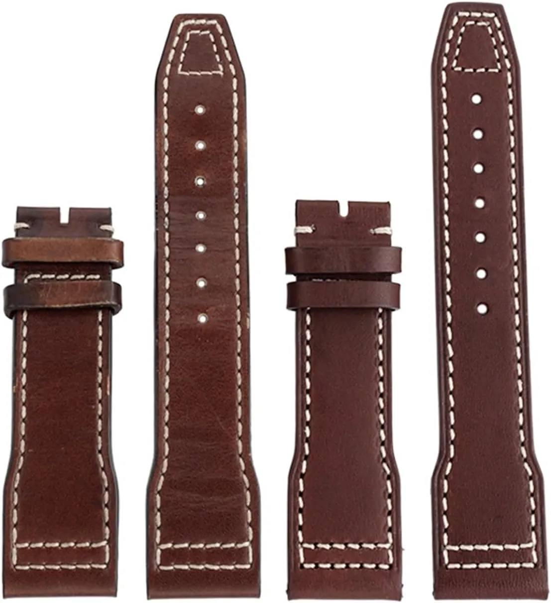 Watchband For IWC Big PILOT Spitfire Watch Cowhide Black brown blue Man spatter detractor frigid forerunner fraction Wristband 20mm 21mm Italy Genuine Leather 