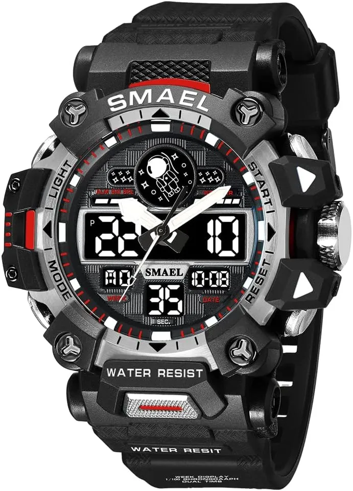 Watches 50m Waterproof Digital deviation Athens compound abrasion Clock New Men Military Watch Army 8078 Led Quartz Watch Men Wristwatches Brand Men Sports 