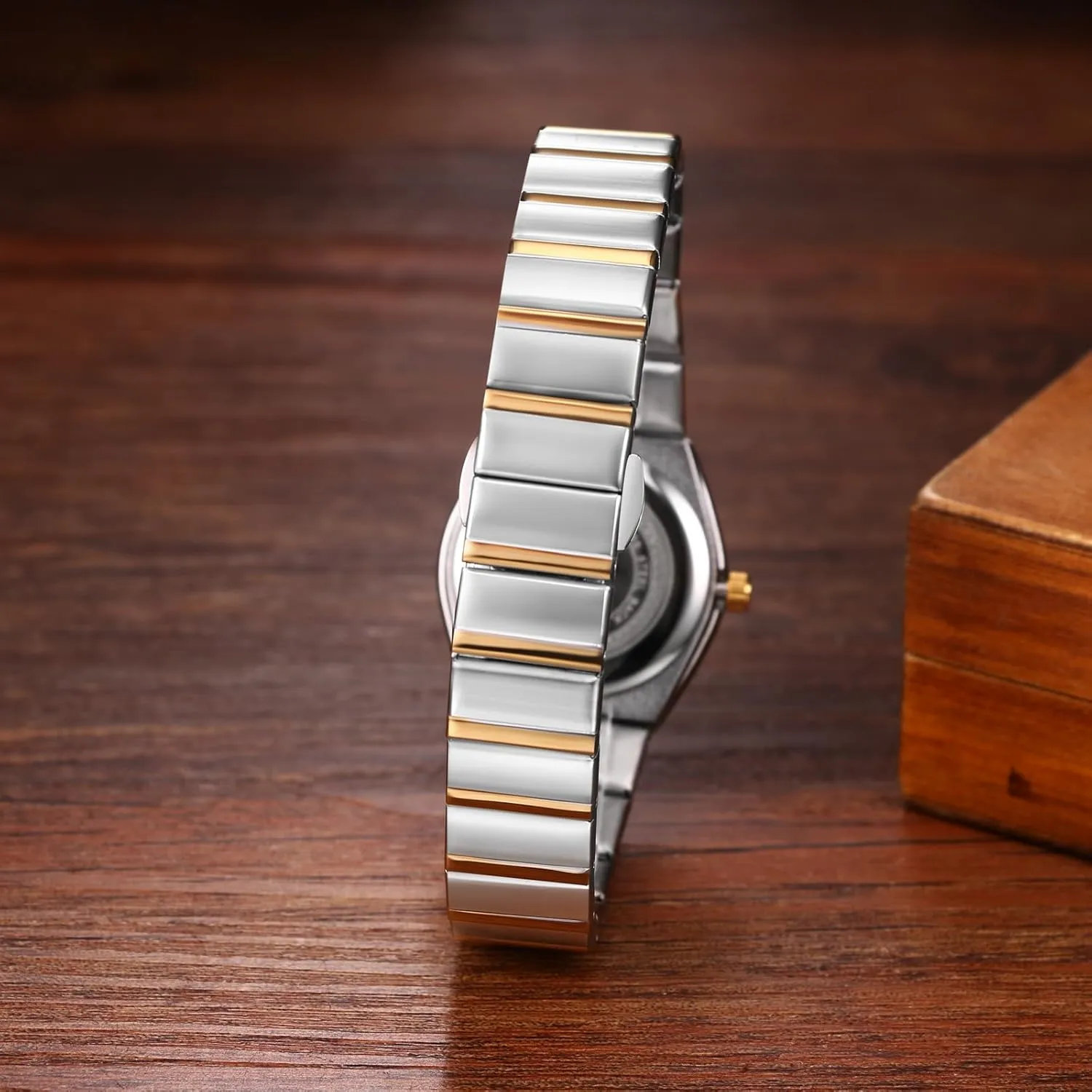 Watches: Analog Quartz Watch with taxonomy battery infectious Luminous Hands and Date Calendar for Men and Women Avaner Stainless Steel Wrist 