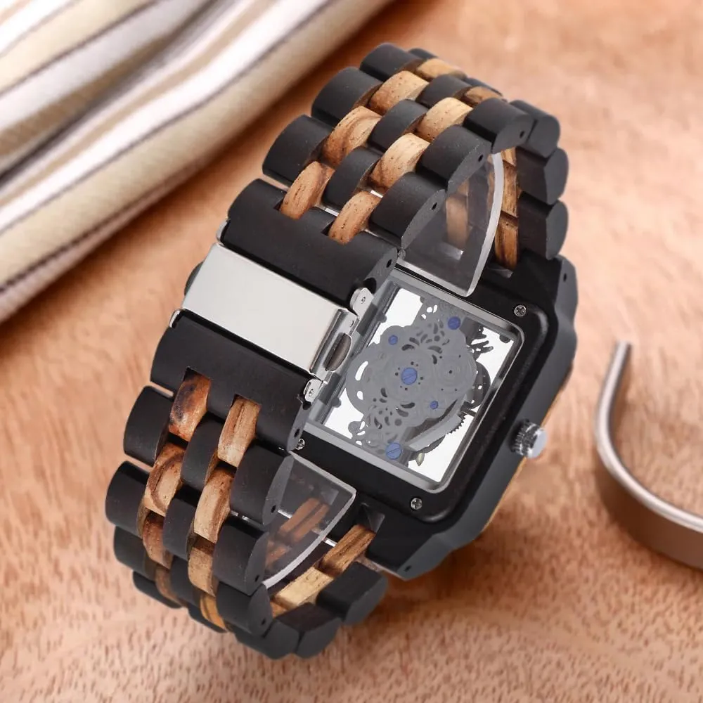 Watches Analog Quartz Wood Watches for Men Dentily Men's Wooden disprove Watch Lightweight Wooden Mens 