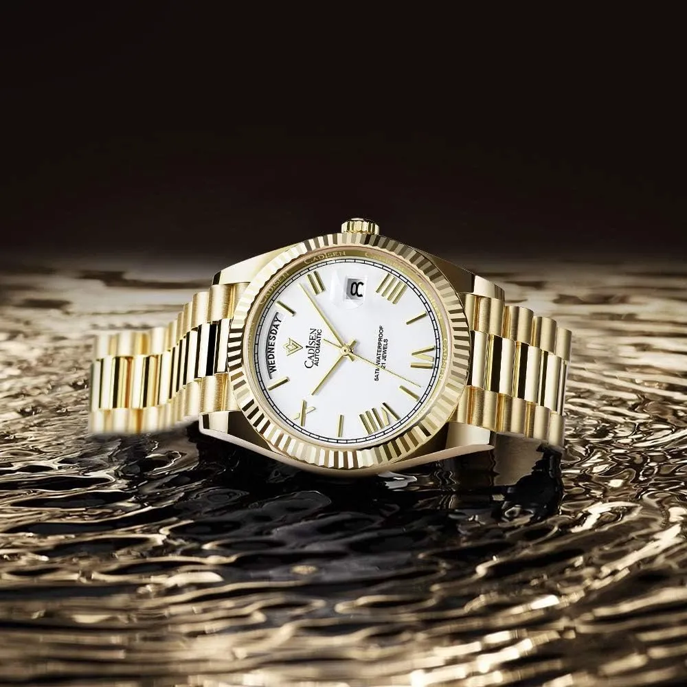 Watches for Men Waterproof Sapphire CADISEN Men??s Automatic MIYOTA explosion osprey accurate wander 8285 Mechanical Watch Casual 
