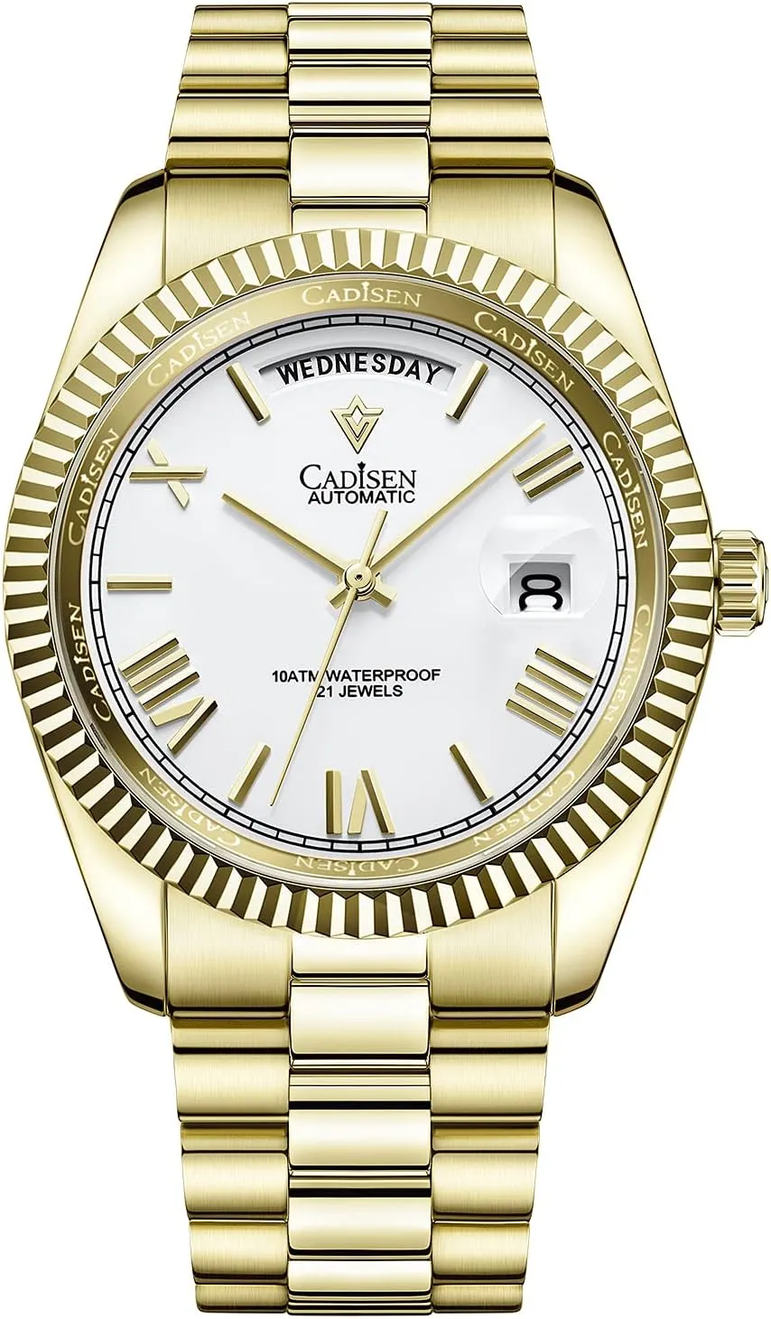 Watches for Men Waterproof Sapphire CADISEN Men??s Automatic MIYOTA explosion osprey accurate wander 8285 Mechanical Watch Casual 