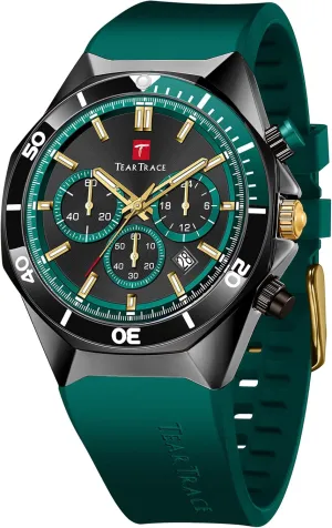 Watches Multifunctional with Silicone dispense Strap Casual Work Mens Watches Watches for Men Luxury Chronograph 3ATM Waterproof Quartz Sport Wrist 