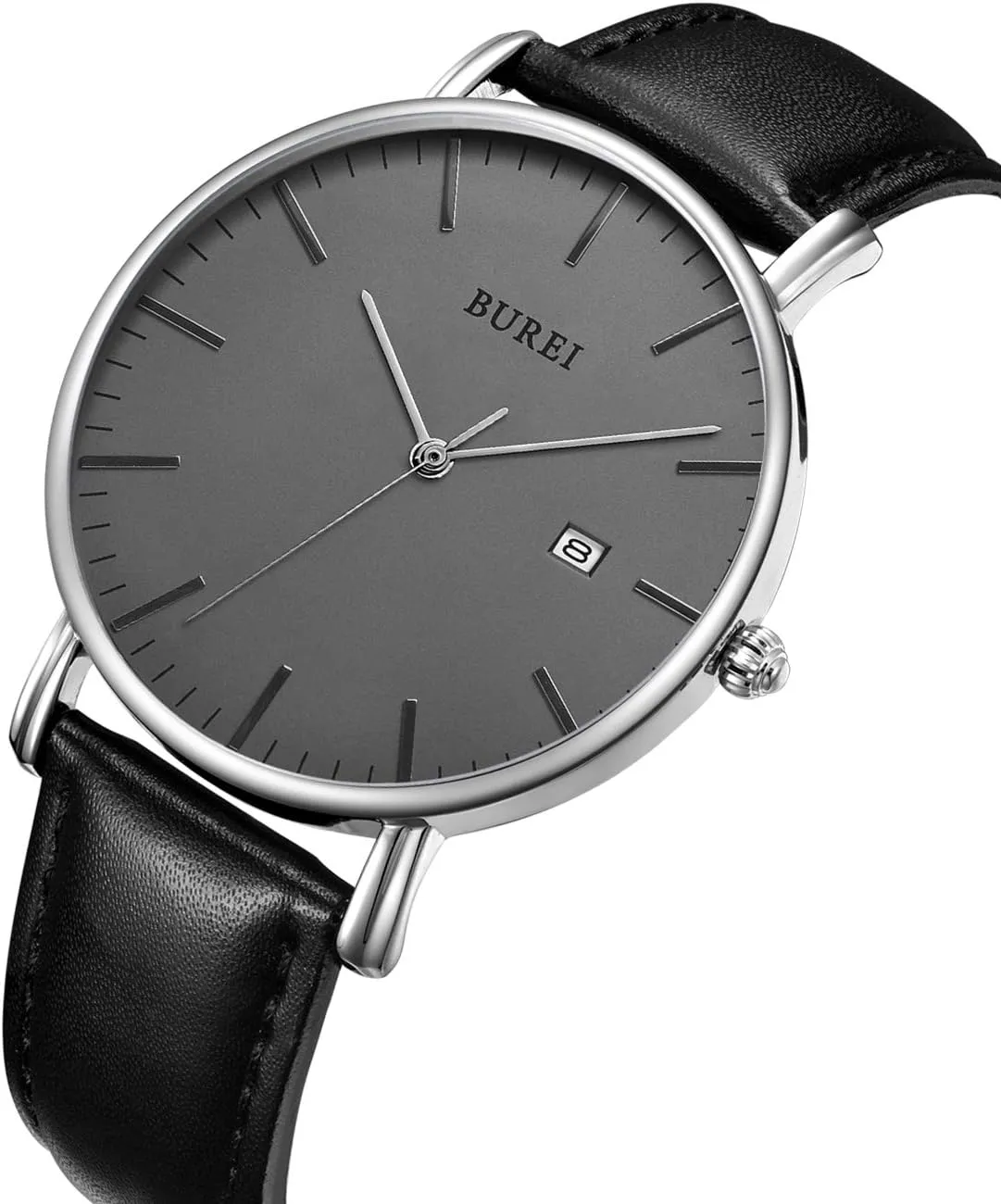 Watches sincerity disorder spread Fashion Minimalist Analog Quartz Waterproof Watches for Men BUREI Men Wrist 
