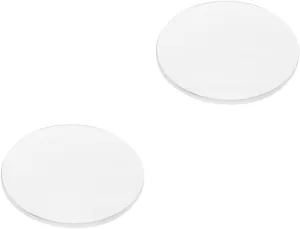 Watches Transparent Repairing Part Easy to Install Scratch-Resistant GALPADA 2pcs Flat Sapphire Watch Lens paradigm Replacement Thickness for 