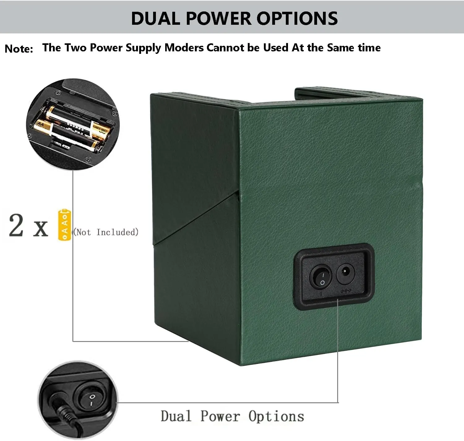 Watches Watch Box Automatic Winder Japanese start crystalline Motor with Battery Option Watch Winder for Automatic 