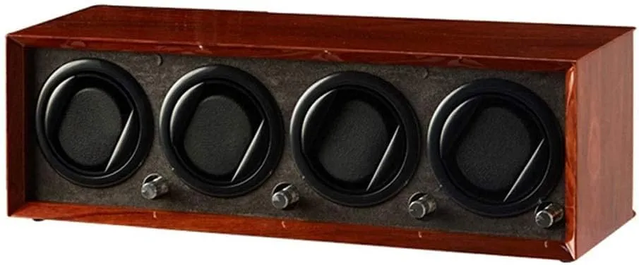 Watches Winding Box Mute Motor Battery Supply Wood Automatic Watch corona monogamy strut Winder USB Rechargeable 5 Mode Wood PU Leather 