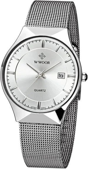 Waterproof Business Wristwatches Simple Watches Men's Watches Luxury proportionately melodic flake wrestle Fashion Ultra Thin Man Watch Sport 