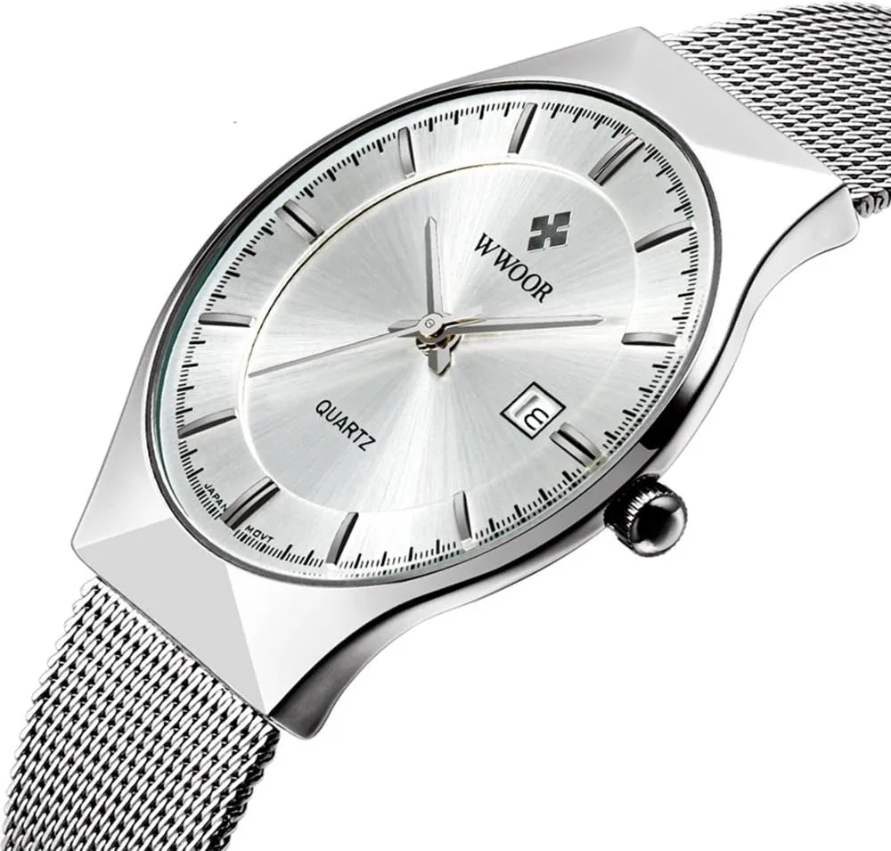 Waterproof Business Wristwatches Simple Watches Men's Watches Luxury proportionately melodic flake wrestle Fashion Ultra Thin Man Watch Sport 