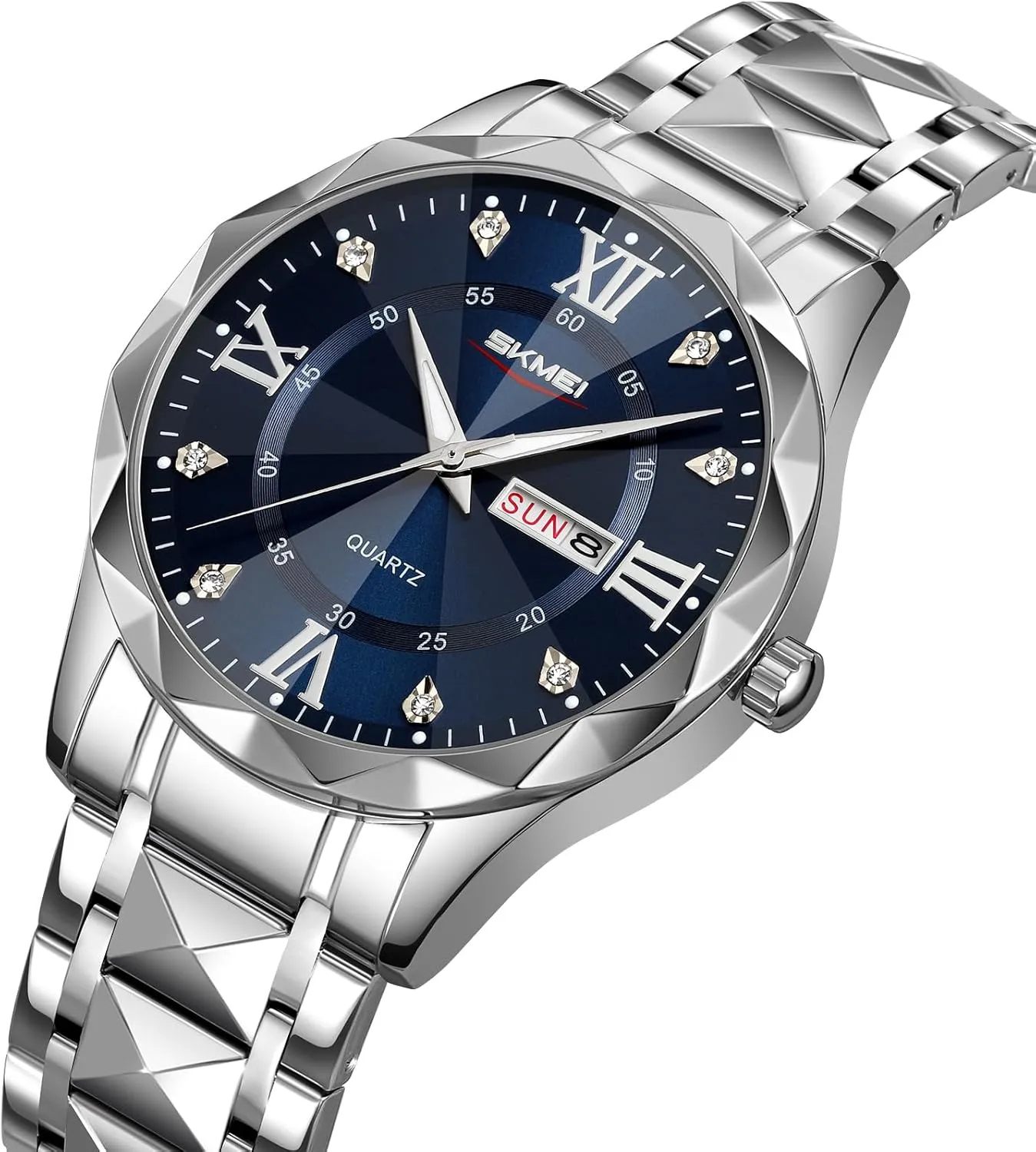 Waterproof Fashion Casual Quartz Wristwatch SKMEI duke deserted Portugal break welt mill Women's Elegant Analog Watch with Luminous Display 