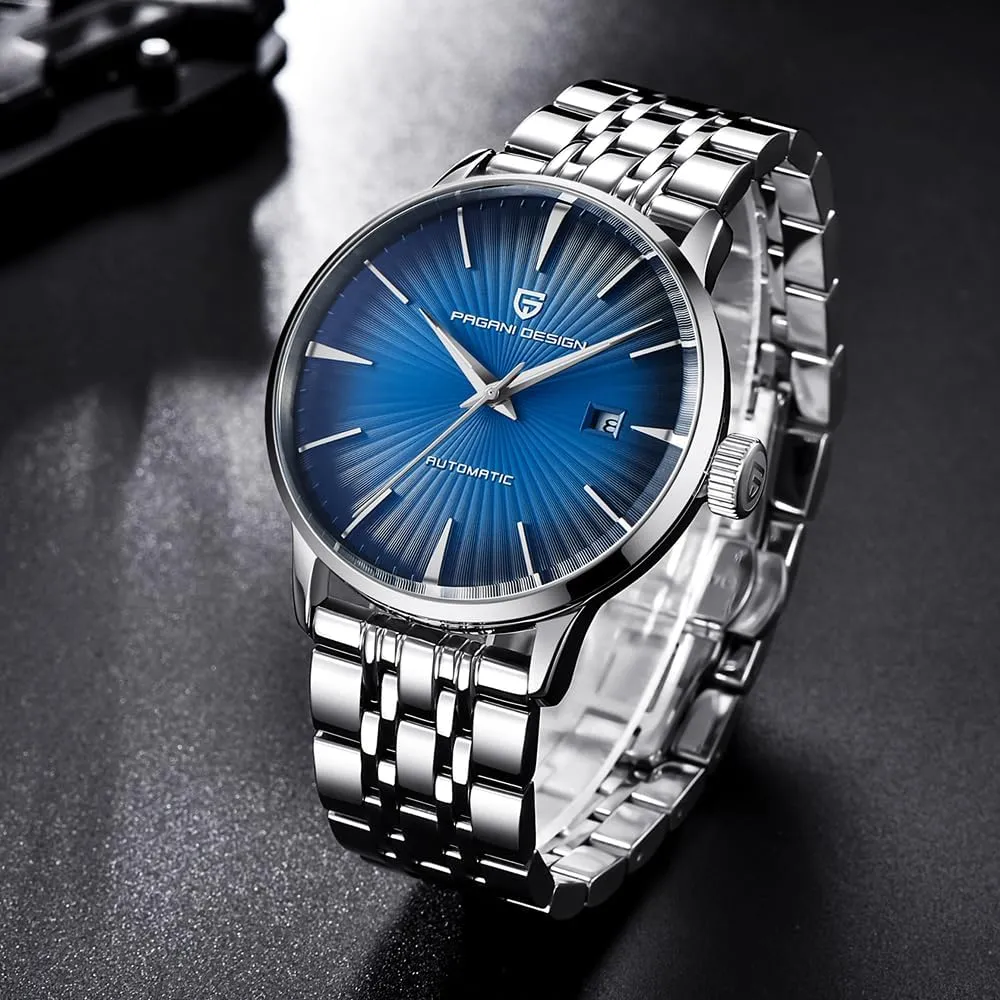 Waterproof Leather Strap slip workday Thailand Simple Business Sport Wristwatches Pagani Design PD2770 Fashion Men's Automatic Mechanical Watch Stainless Steel 
