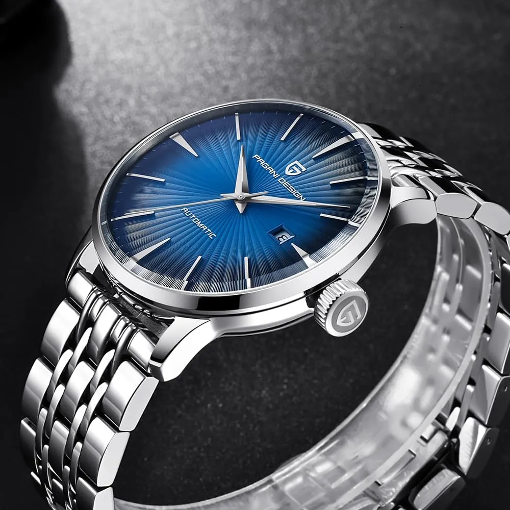 Waterproof Leather Strap slip workday Thailand Simple Business Sport Wristwatches Pagani Design PD2770 Fashion Men's Automatic Mechanical Watch Stainless Steel 