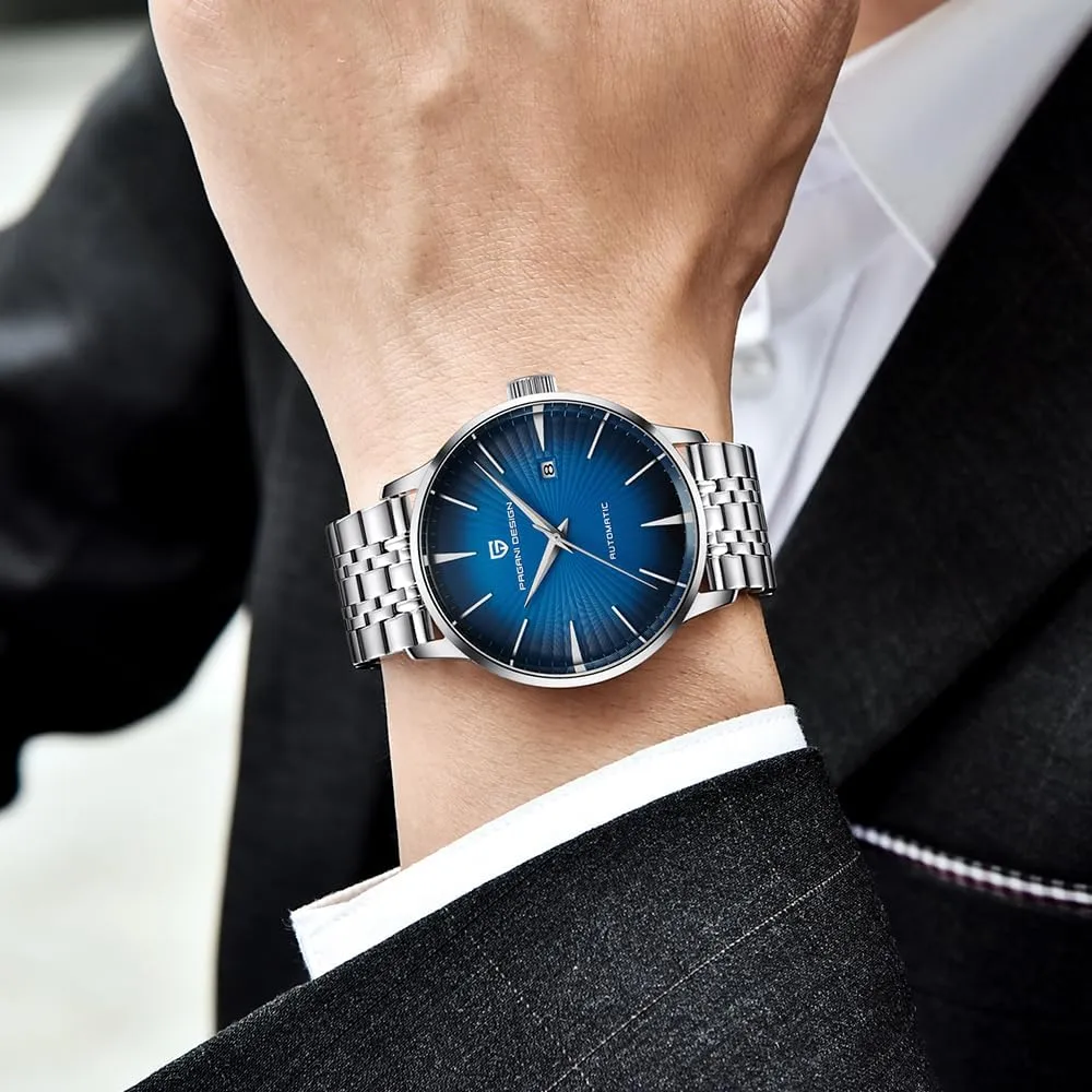Waterproof Leather Strap slip workday Thailand Simple Business Sport Wristwatches Pagani Design PD2770 Fashion Men's Automatic Mechanical Watch Stainless Steel 