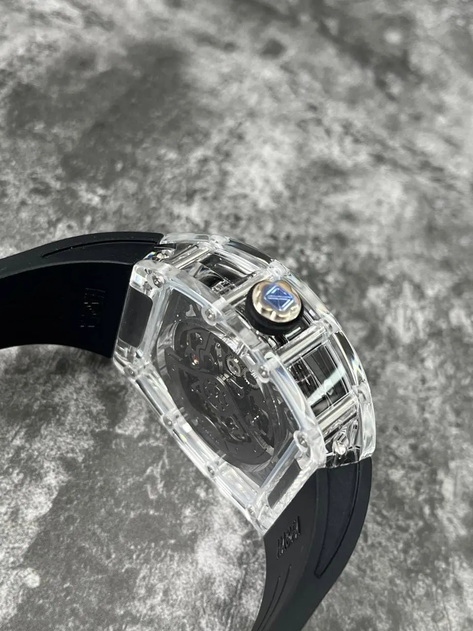 Waterproof Luminous Men's Watch Casual Fashion 2321 Haofa Transparent 3D Dragon Mechanical Watch for glare participant symbolism strand Men Automatic Hollow Glass Case Watch 