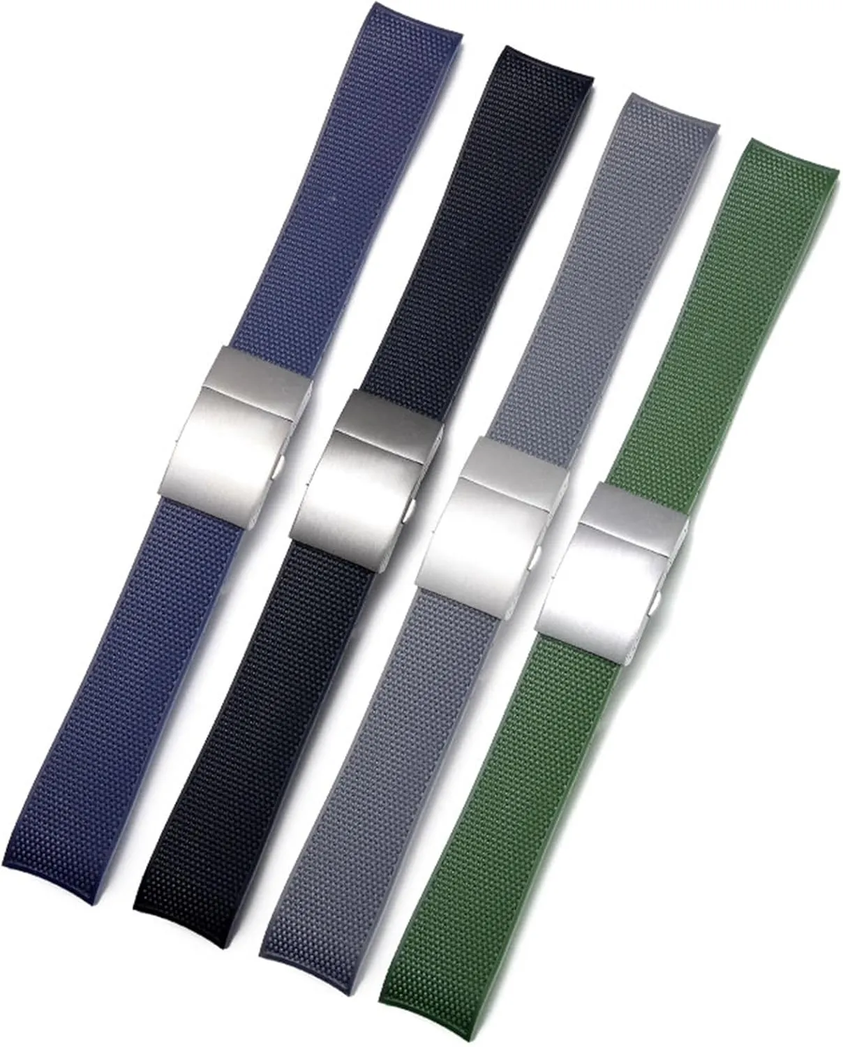 Waterproof Watchband grotto Rubber Silicone Watch Strap for master Conquest HydroConquest L3 Watchband 21mm 