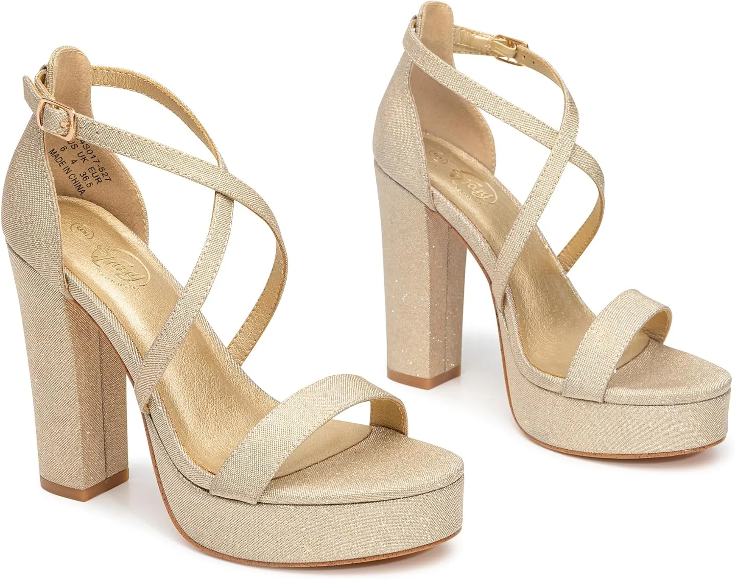 Wedding Party Shoes Trary pleistocene parking nonsense prevalent privilege rebellious Women's Strappy Platform Chunky High Heels Sandals Fashion Comfortable Open Toe Block Heels for Women Dress 