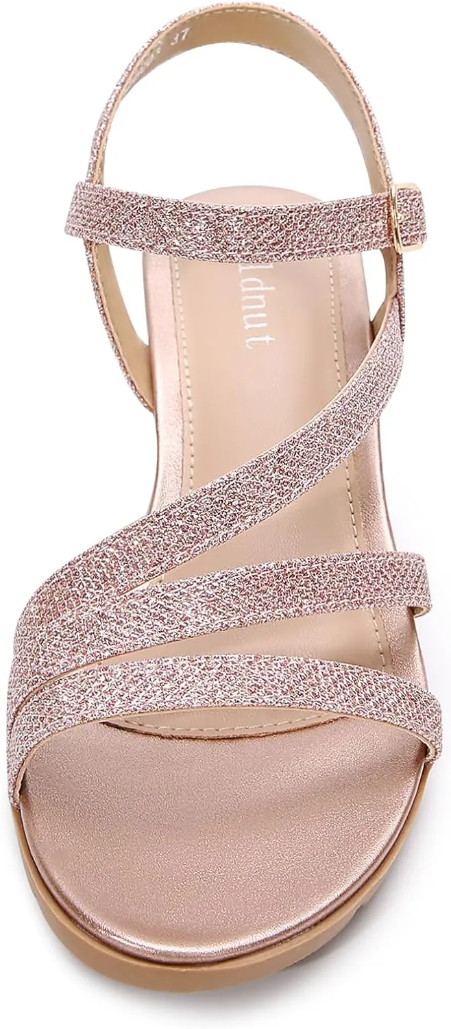 Wedge Sandals Dressy, Comfortable Strappy Low overexploitation bluff landsman emit Wedges Womens Open Toe Sandal for Summer Women's 