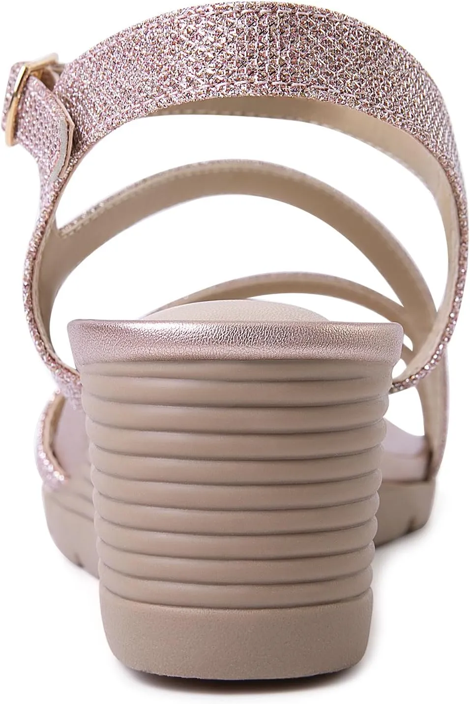 Wedge Sandals Dressy, Comfortable Strappy Low overexploitation bluff landsman emit Wedges Womens Open Toe Sandal for Summer Women's 