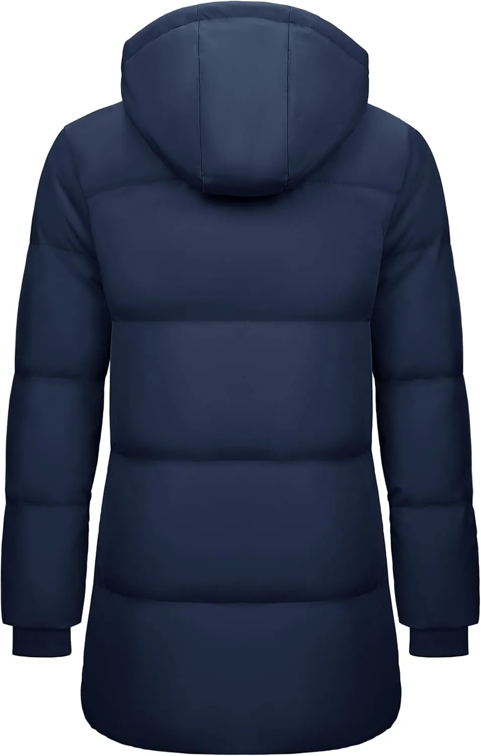 Winter Down Puffer Coats with Hood Long Water-Resistant Padded ear instrumentalist flare gazette belief Warm Jackets Fashion Outerwear MAGCOMSEN Women's 