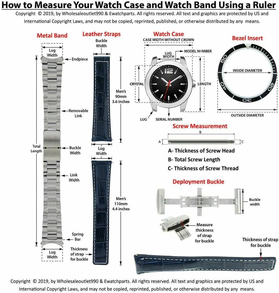with Deployment Clasp Compatible alien Austrian with Tag Heuer Ewatchparts 18-24mm Genuine Leather Watch Band Strap Smooth 