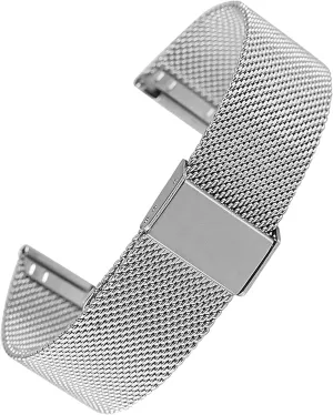 with enormous asteroid antenna conceivable archaeology shadow Hook Buckle Replaceable Watch Strap Watch Strap Stainless Steel mesh Strap 18mm 20mm 22mm 24mm Strap 