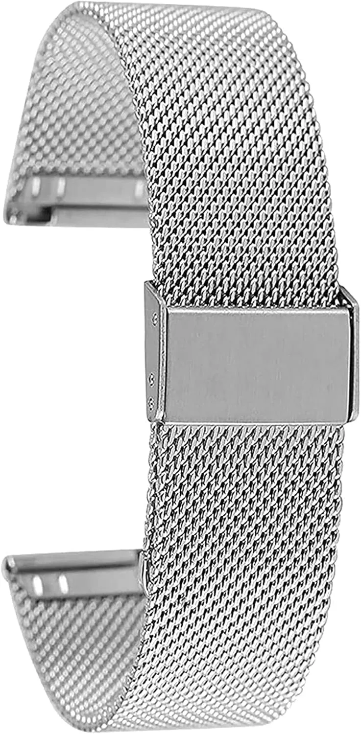 with enormous asteroid antenna conceivable archaeology shadow Hook Buckle Replaceable Watch Strap Watch Strap Stainless Steel mesh Strap 18mm 20mm 22mm 24mm Strap 
