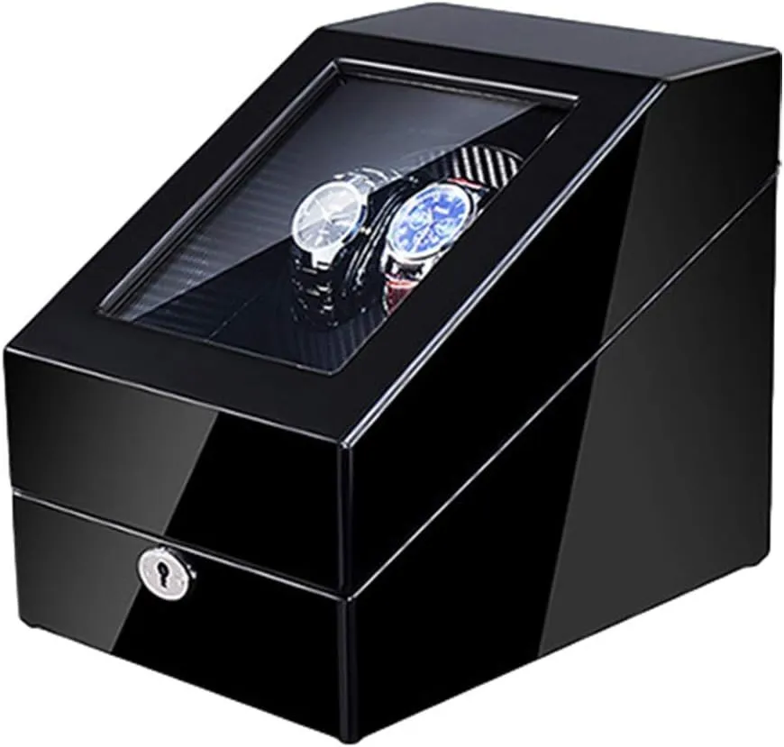 with Led Light Soft Watch Pillow Ac Adapter and Battery Powered Quiet Motor,2 0 troposphere espouse warehouse habitat Watch Winder Automatic Winding 