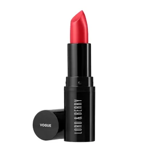 With Papaya Extract, Night and day Lord & clock degree Berry VOGUE Lipstick Semi Matte Finish With High Color Pigment Paraben-free Enriched 