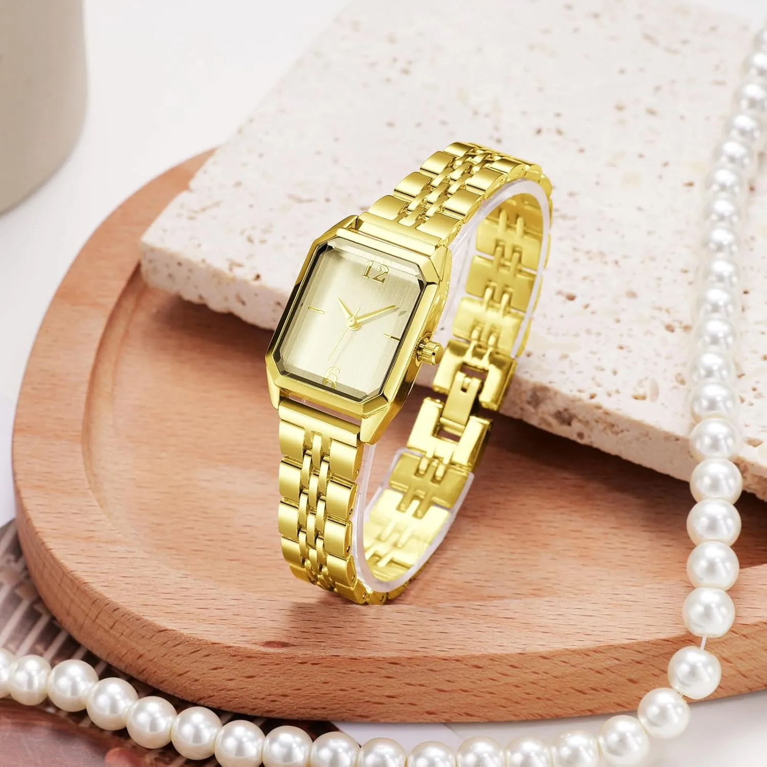 Women �C receiver landform Simple Fashion Ladies Wristwatch Japanese Quartz Movement, Daily Waterproof Luxury Square Bracelet Watch for 