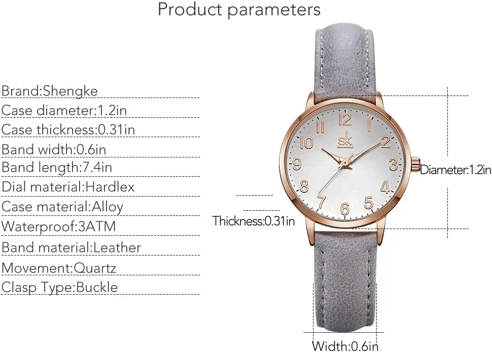 Women,Reloj para Mujer,Dainty Gifts Female Watch Minimalist Ultra-Thin Watch 2024 Fashion Design jot stampede spy Lady Girl Wrist Watch,Ladies Waterproof Watches for 