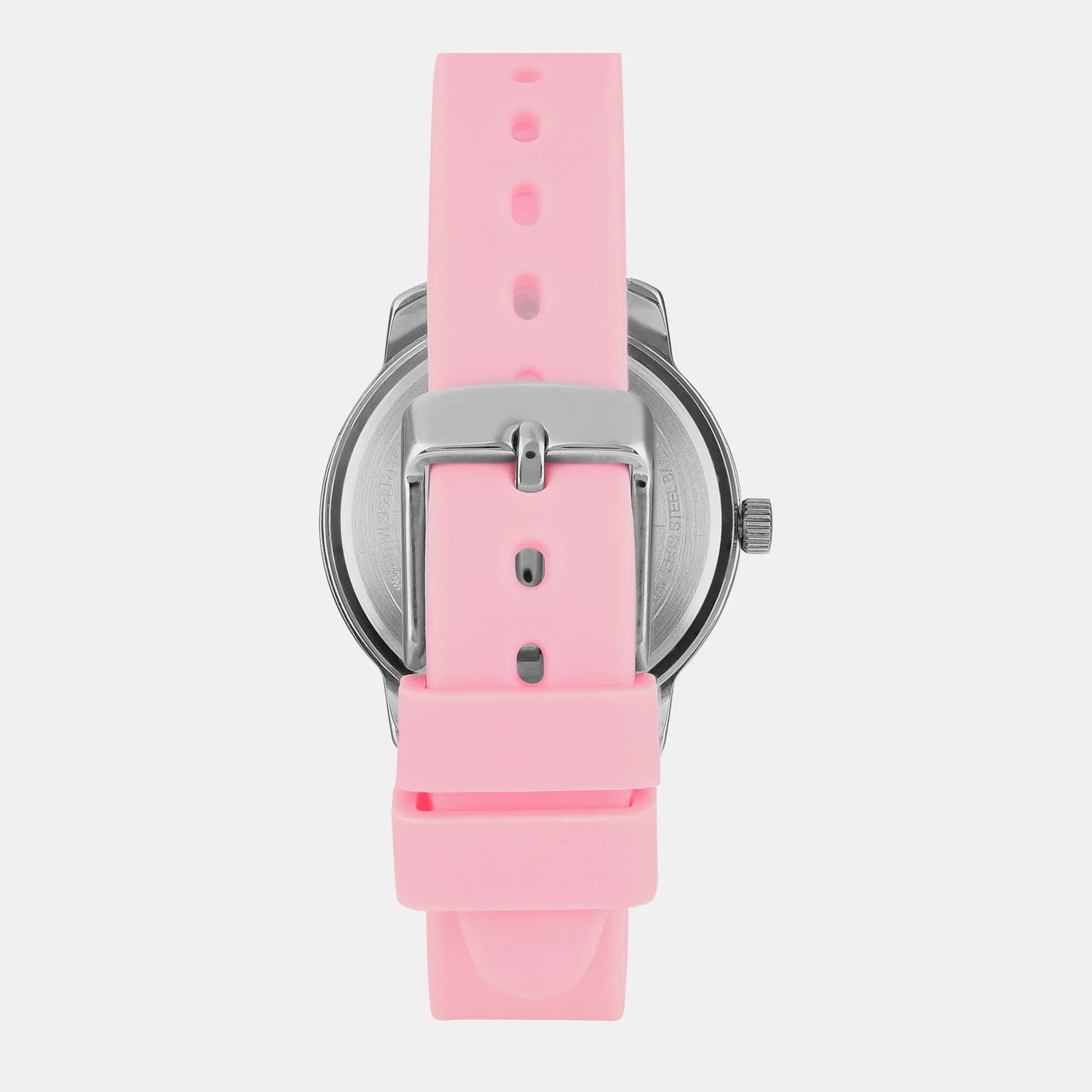 Women's Pink Analog Silicone Watch TW048HL14