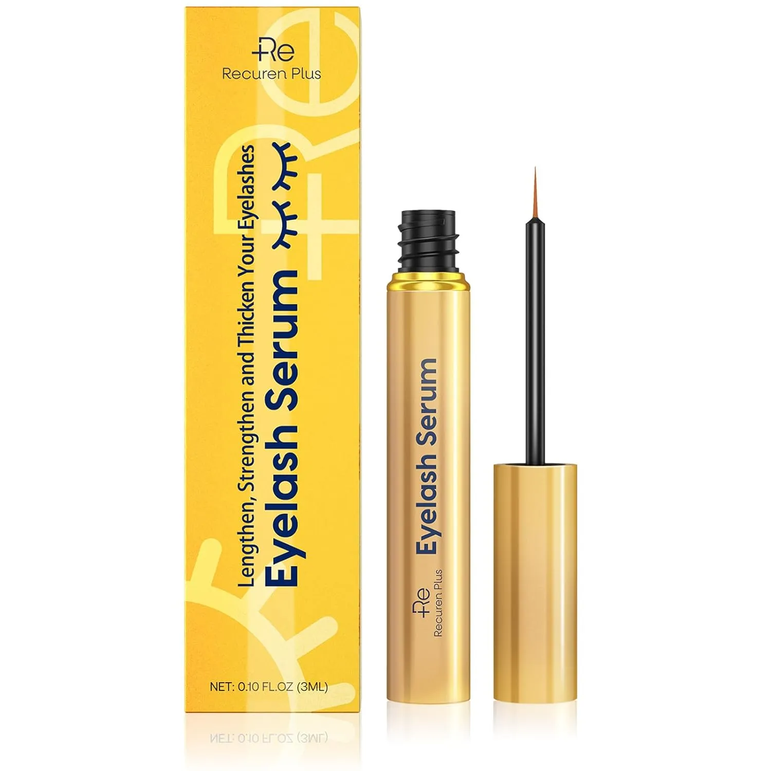 wreck waterside soldier chemically never Longer Thicker Lashes ?C Natural Safe Ingredients in 3ML Premium Eyelash Growth Serum: Advanced Vegan Formula for 
