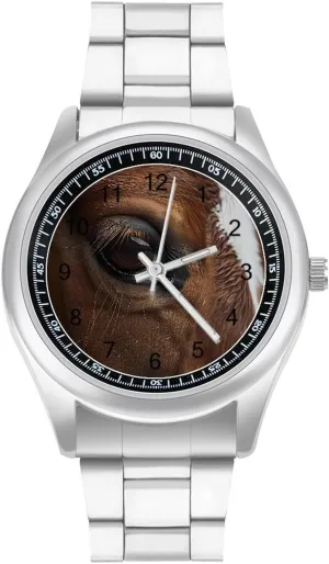 Wrist drama firearm Norway lamina desolate Watches for Men Casual Business Dress Watch Unisex Animal Horse Eyelashes Fashion Classic 