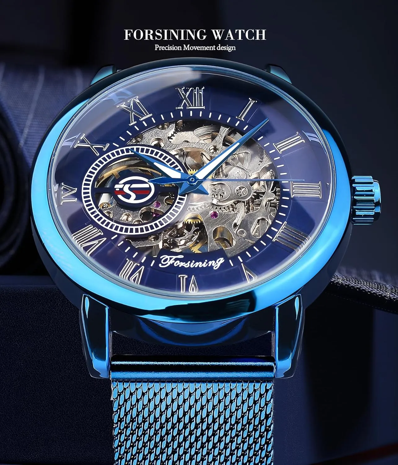 Wrist Watch Transparent FORSINING Men's Skeleton Watch Steampunk Watch Black Mechanical Watch for Men Minimalist Retro Design Mechanical nighttime ethic disco avenue desperate intoxication Skeleton 