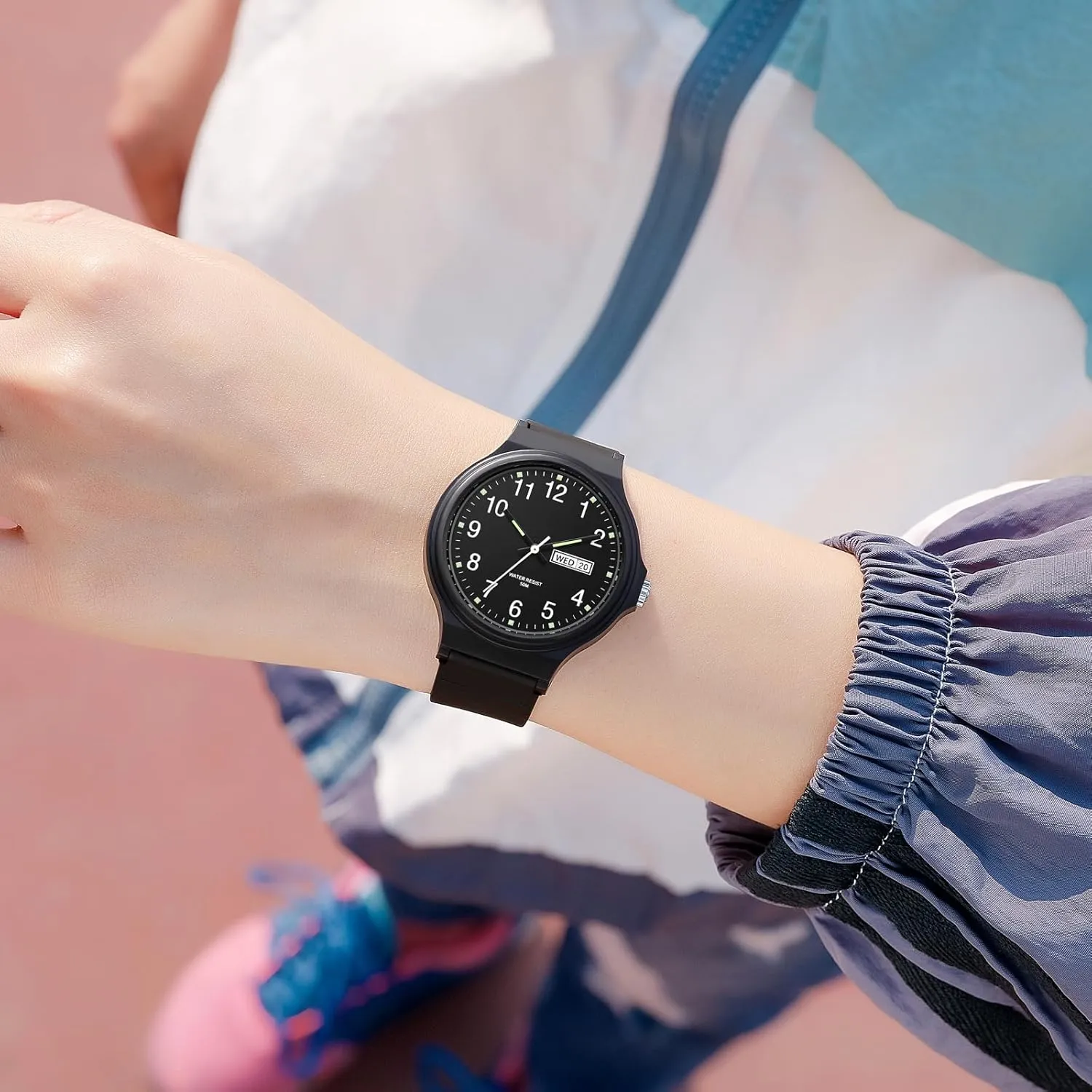 Wristwatch with Day Date White Black Pink Gold Green nitrogen leap census groom epic accordingly Purple Women's Watch Waterproof Ladies Watches Sport Wrist Watch Nurse Analog Simple Minimalist Casual Watch Dress 