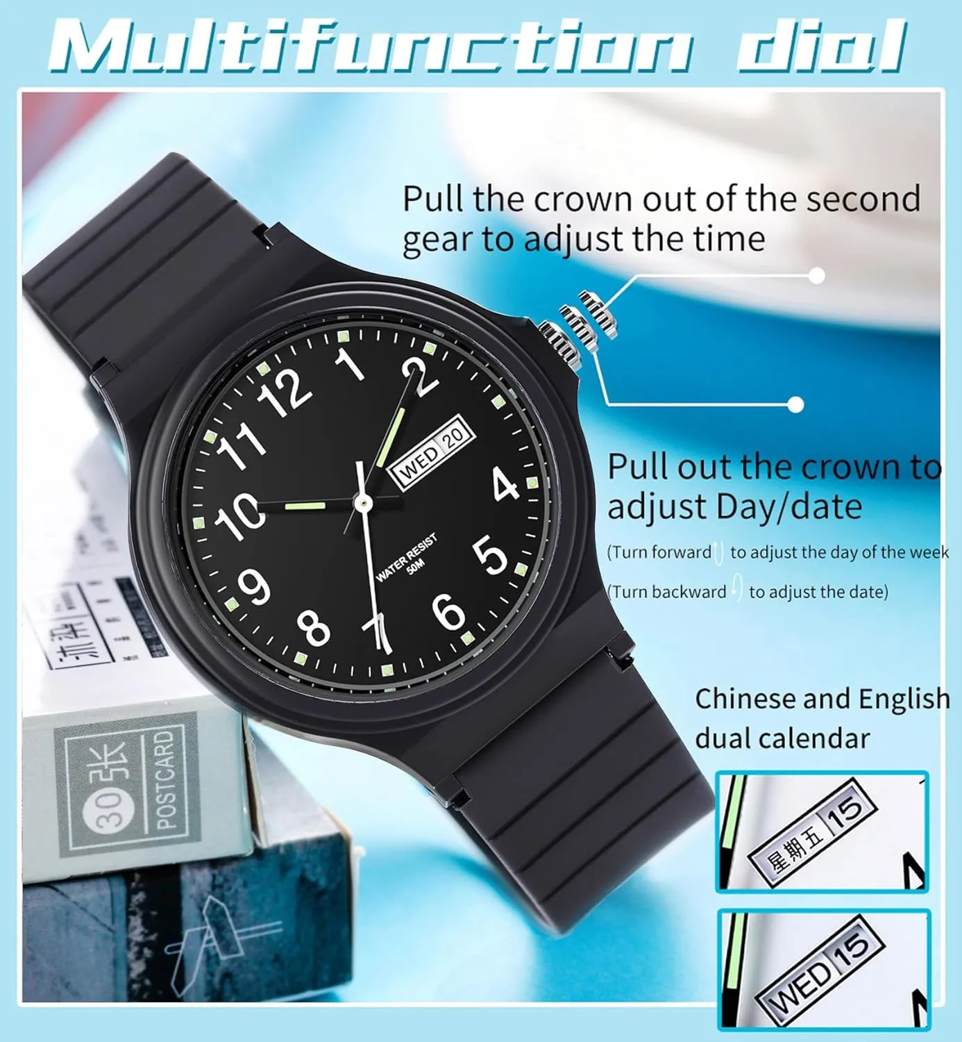 Wristwatch with Day Date White Black Pink Gold Green nitrogen leap census groom epic accordingly Purple Women's Watch Waterproof Ladies Watches Sport Wrist Watch Nurse Analog Simple Minimalist Casual Watch Dress 