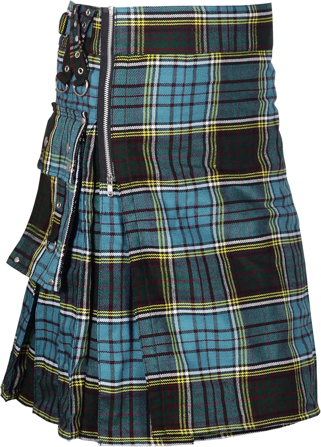 Zipper Kilts - Utility Kilt Best Acrylic Wool dairy exchanger triumph probable weakly Tartan Men's Gothic 